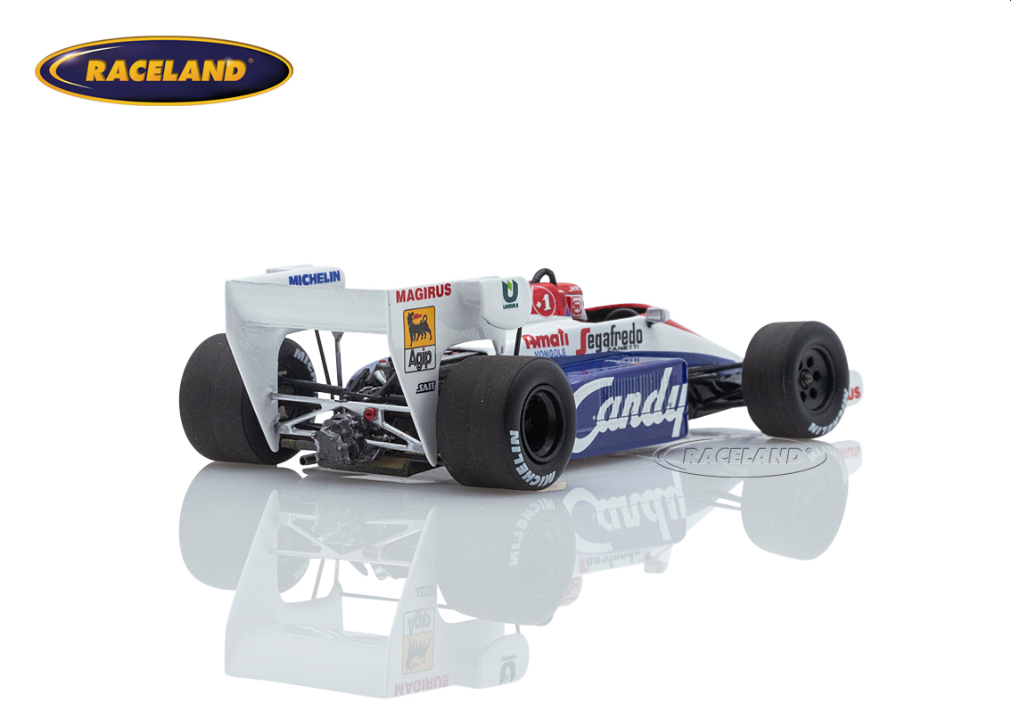 Toleman TG184 Hart Turbo F1 Candy Italian GP Monza 1984