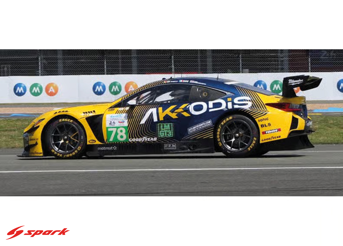 Lexus RC F LMGT3 Akkodis ASP Team Team 34° Le Mans 2° LMGT3 2026