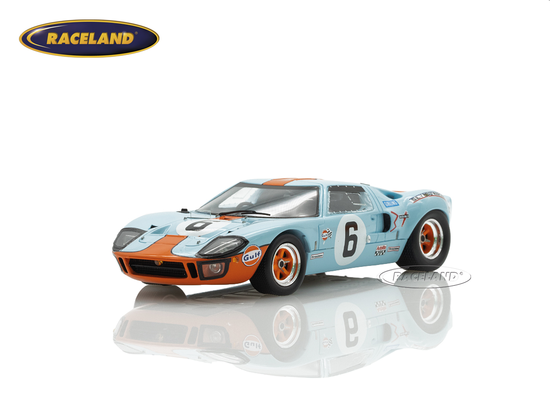 Ford GT 40 Gulf John Wyer Automotive winner Le Mans 1969
