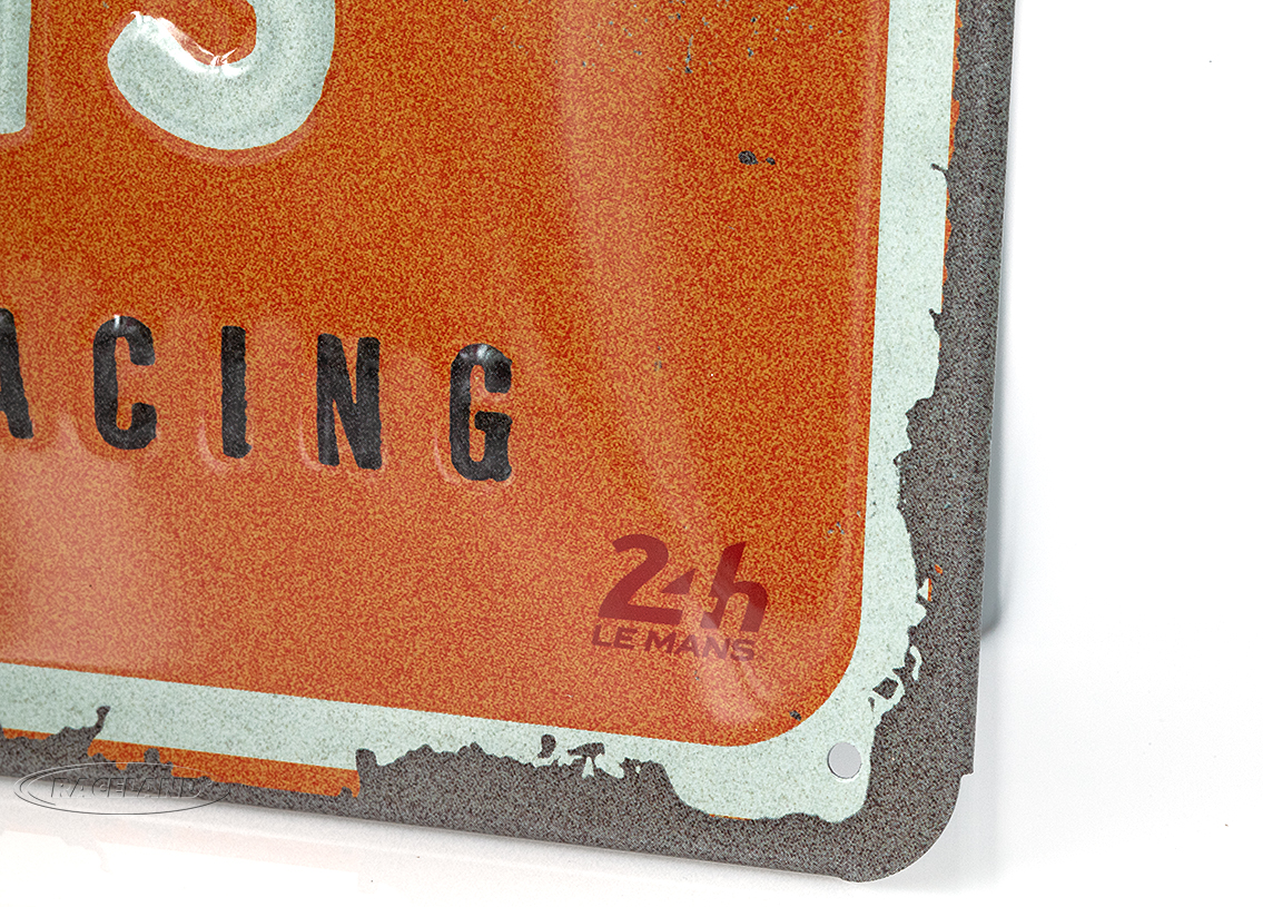 tin sign 24h Le Mans - A century of Racing GULF Design 30 x 40cm