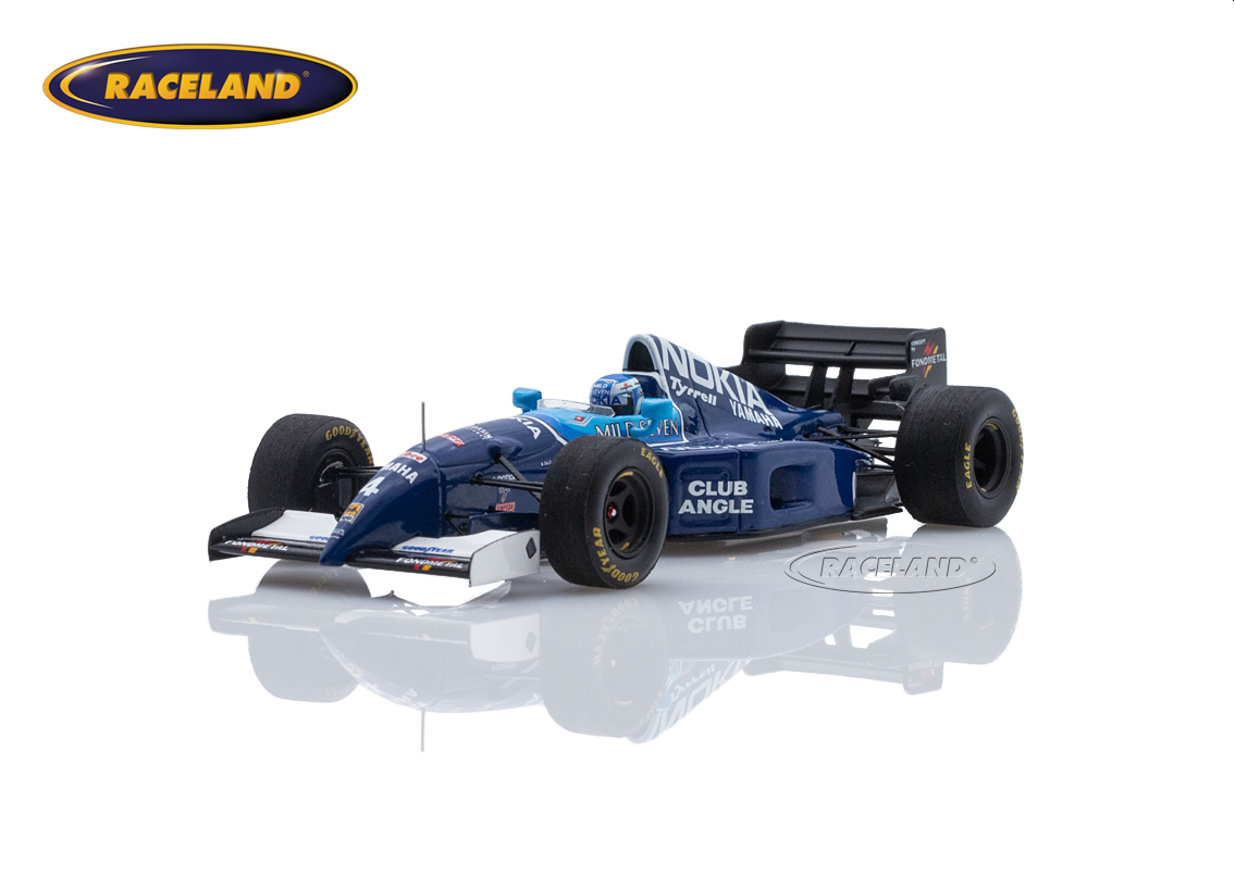 Tyrrell 023 Yamaha V10 F1 Nokia 7° Brazilian GP 1995