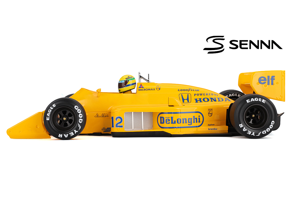 Lotus 99T Honda V6 F1 Camel Team Lotus winner Monaco GP 1987