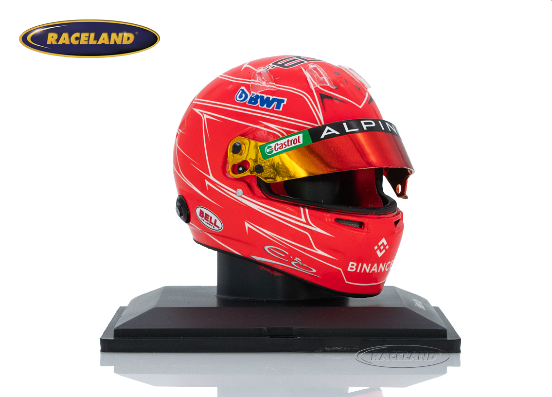 Helmet F1 Team Alpine BWT Monaco GP 2023