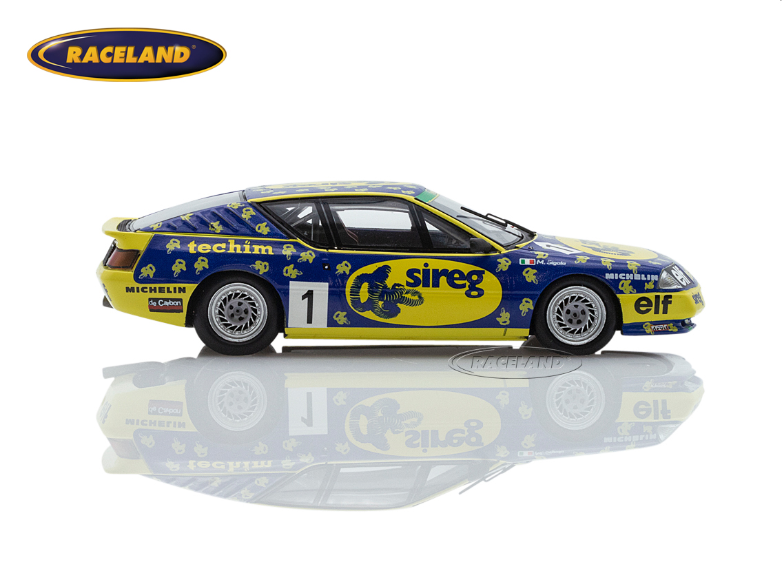 Alpine V6 Turbo Renault Elf Turbo Europe Cup Champion 1988