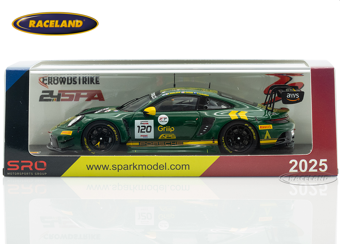 Porsche 911 GT3 R Wright Motorsport 16° Spa 24H 2025