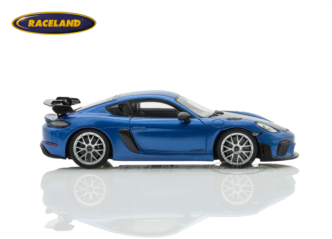 Porsche 718 Cayman GT4 RS 2023 - cobalt blue metallic with Weissach Package