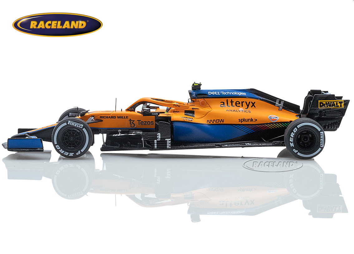 McLaren MCL35M Mercedes F1 2° Italian GP 2021