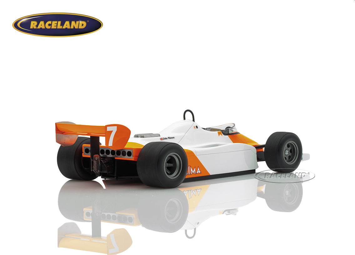 McLaren MP4/1B Cosworth V8 F1 Monaco GP 1982