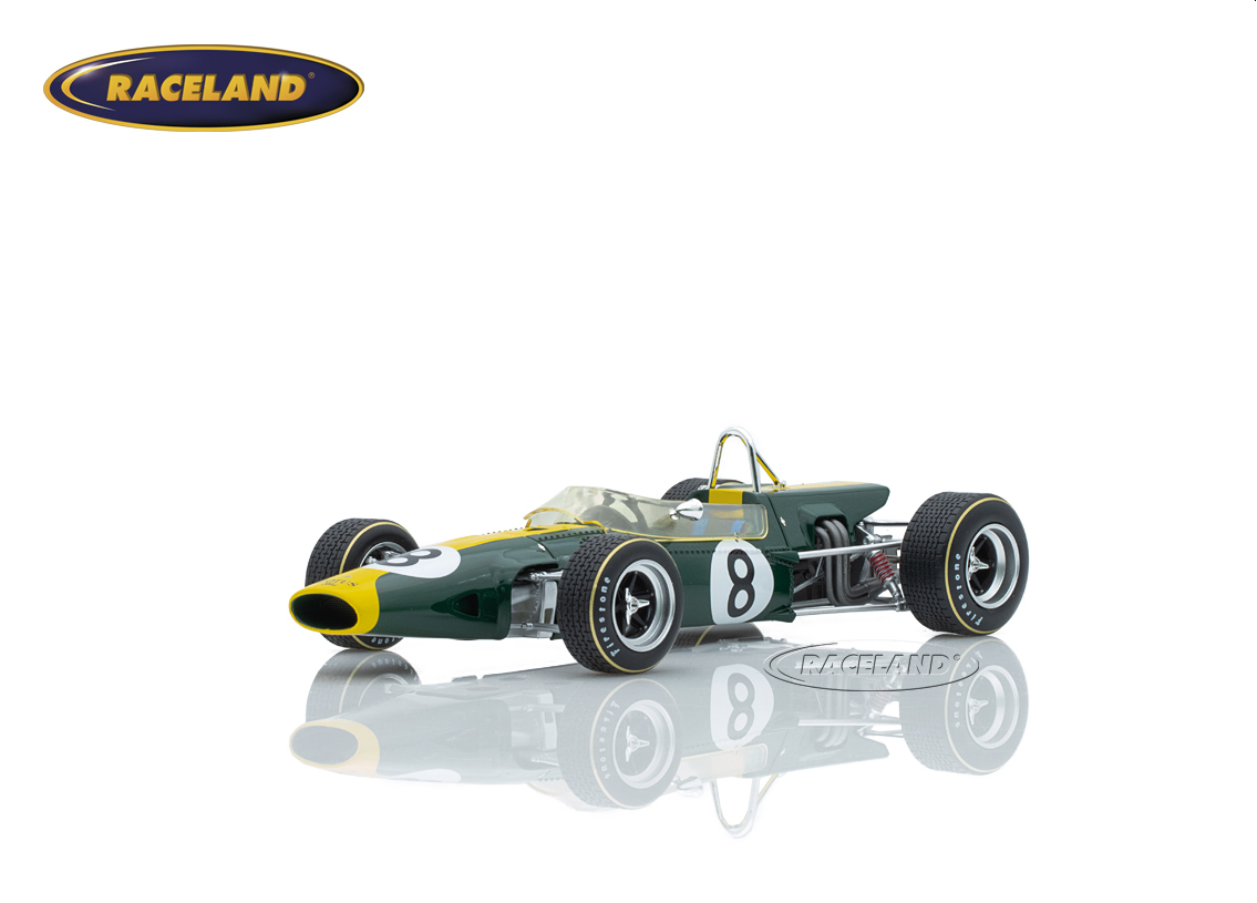 Lotus 48 Cosworth FVA F2 Team Lotus F2 Grand Prix Pau 1967