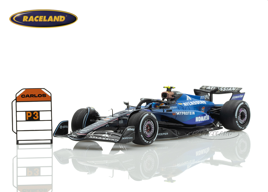 Williams FW47 Mercedes F1 Atlassian 3° Azerbaijan GP 2025