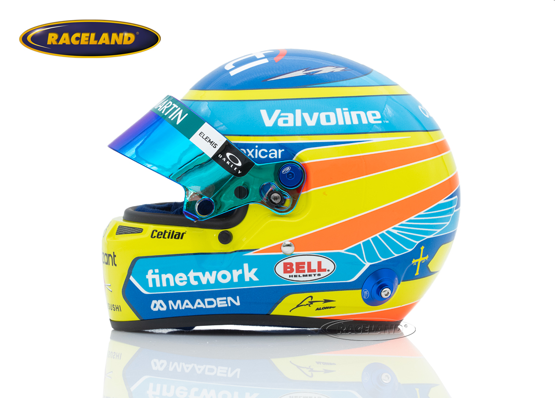 Helmet Aston Martin Cognizant F1 Team 2025