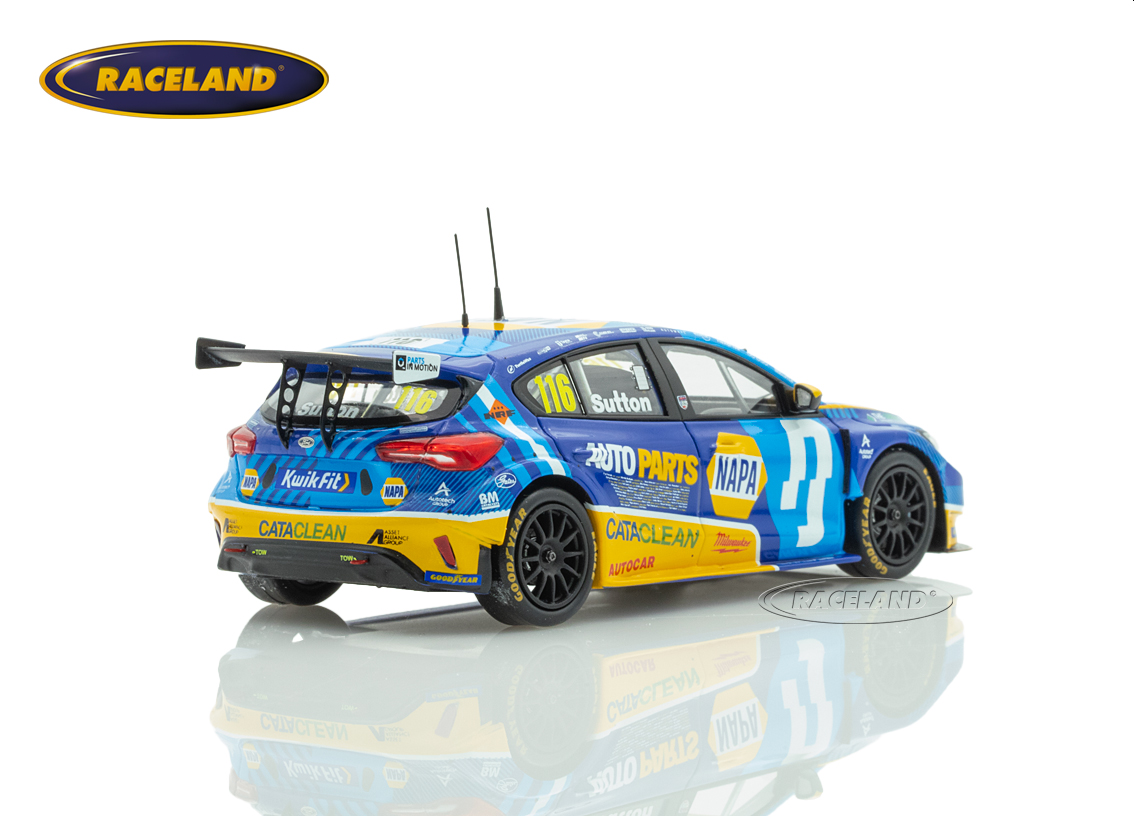 Ford Focus ST NAPA Racing UK BTCC Knockhill 2025
