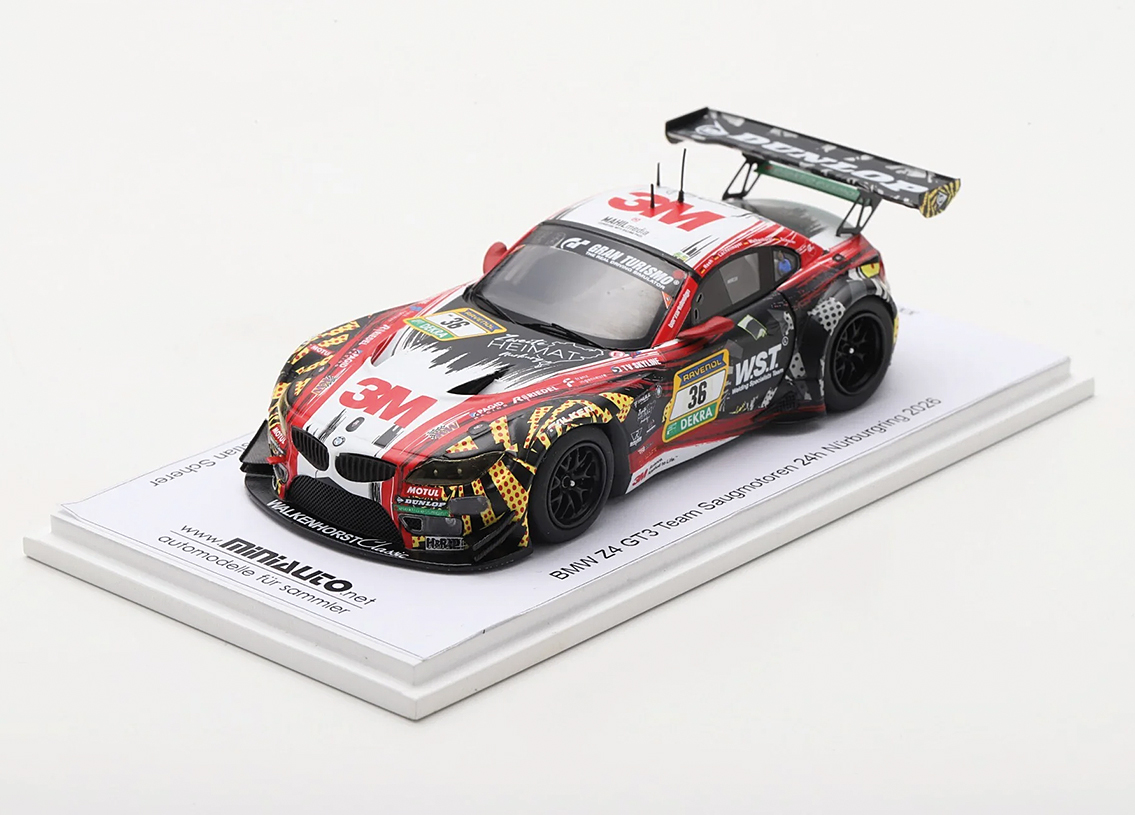 BMW Z4 GT3 Team Saugmotoren Motorsport 106° Nürburgring 24h 2026