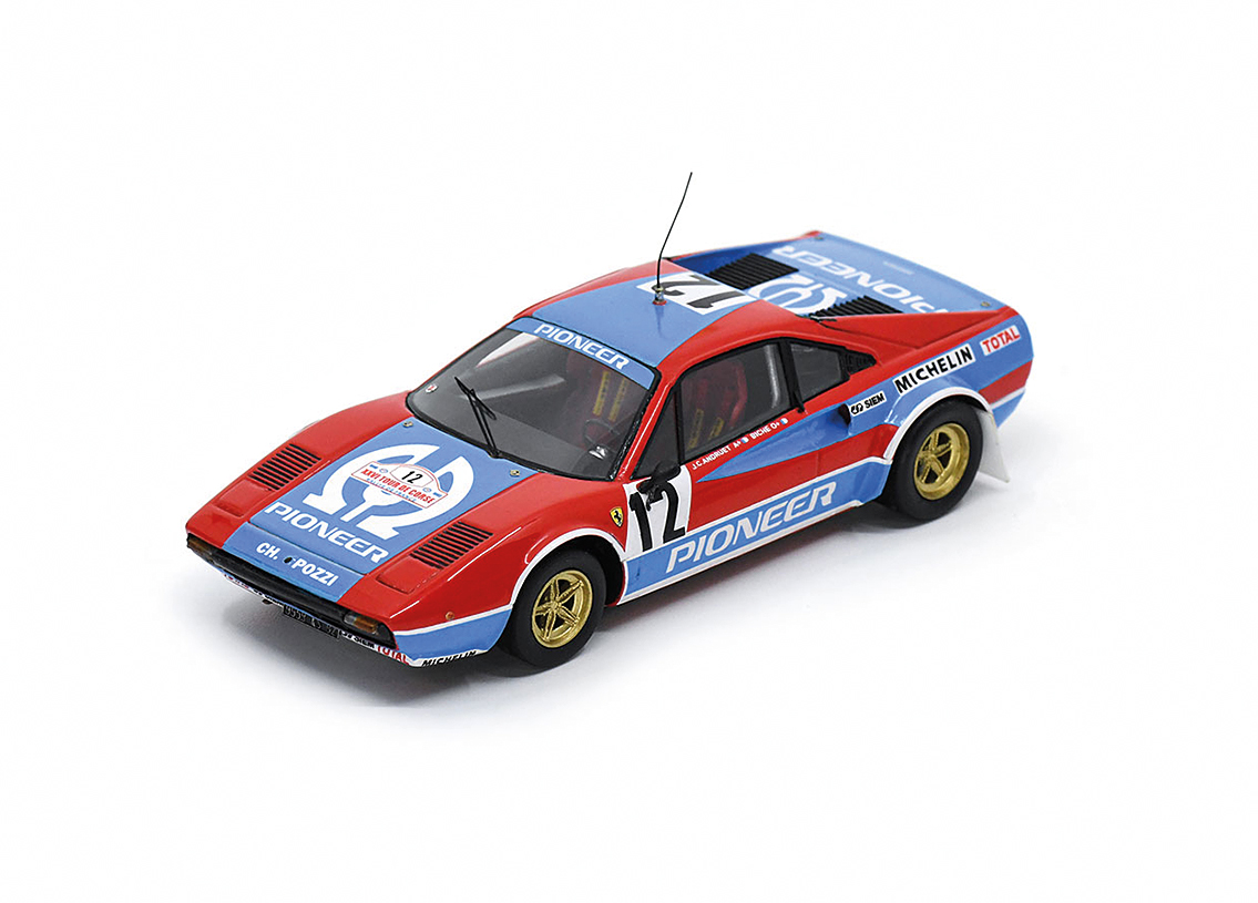 Ferrari 308 GTB Charles Pozzi 2° Tour de Corse 1982