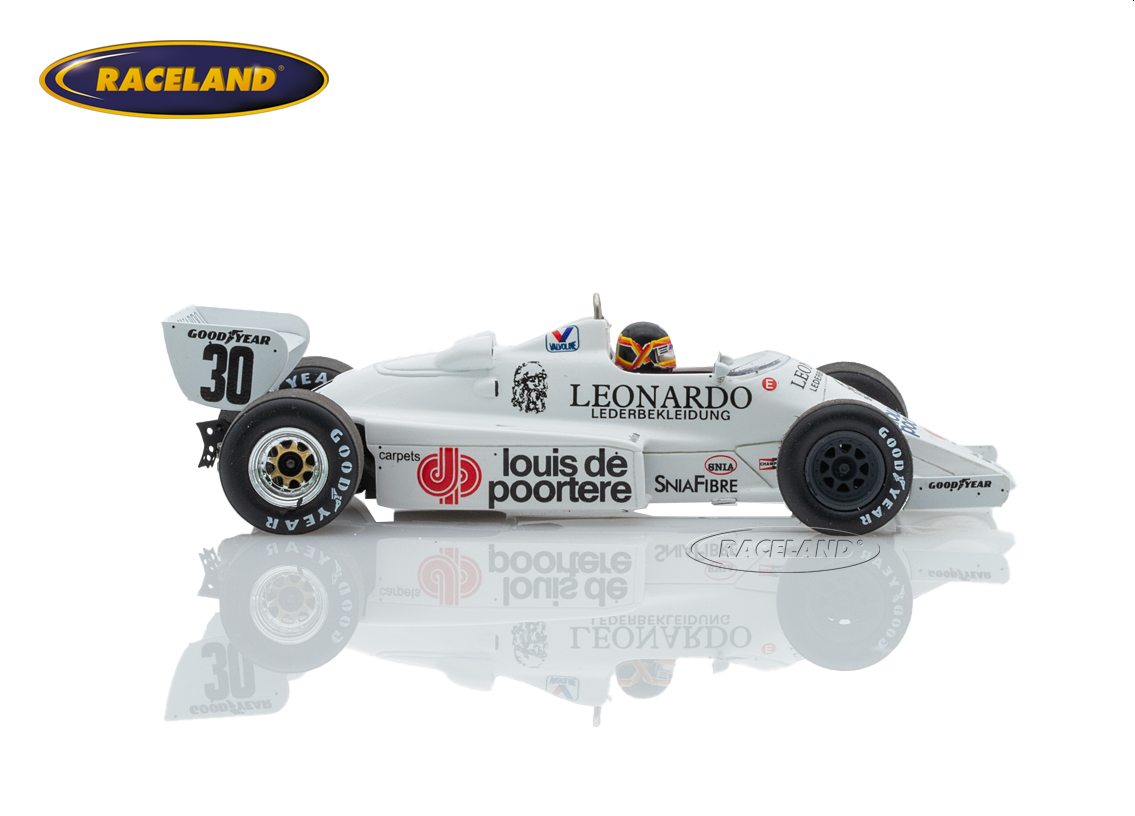 Arrows A6 Cosworth V8 F1 louis de poortere 9° German GP 1983