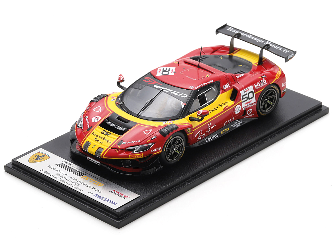 Ferrari 296 GT3 AF Corse Francorchamps Motors 4° Spa 24H 2025