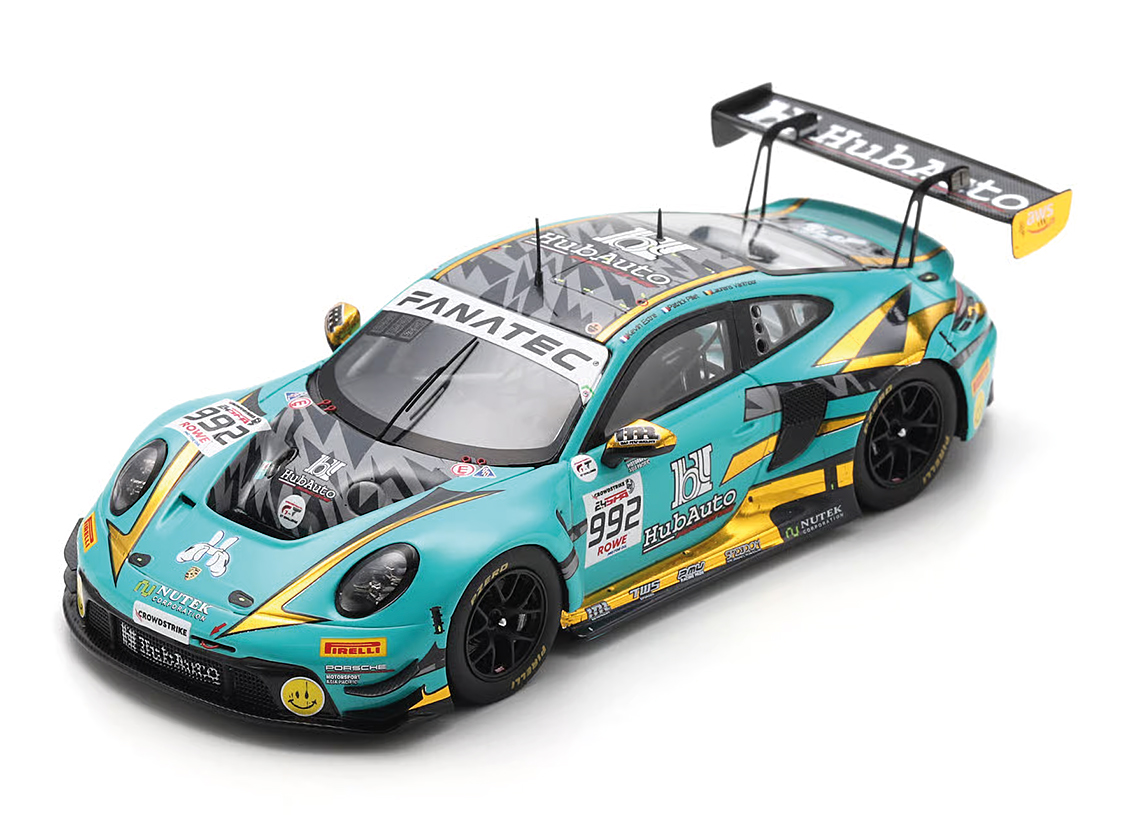Porsche 911 GT3-R HubAuto Racing 24H Spa 2024