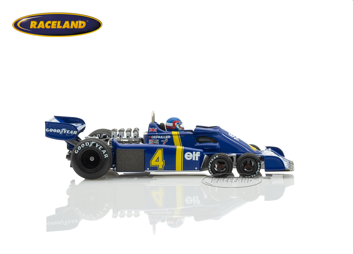 Tyrrell P34 Cosworth V8 elf Team Tyrrell F1 2° Swedish GP Anderstorp 1976