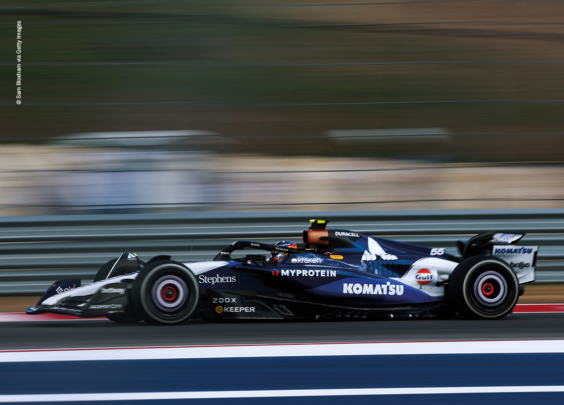 Williams FW47 Mercedes F1 Atlassian 3° Sprint Race US GP Austin 2025