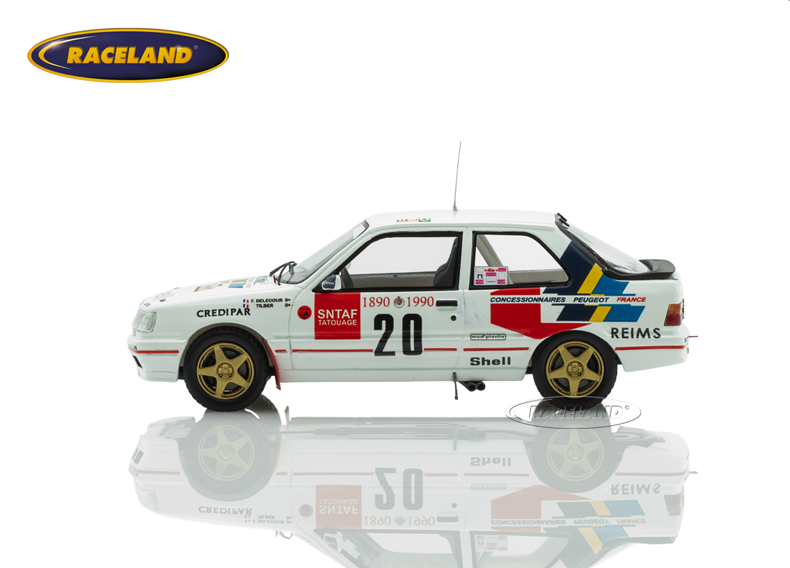 Peugeot 309 GTI Concessionnaires Peugeot France 9° Rallye Monte Carlo 1990