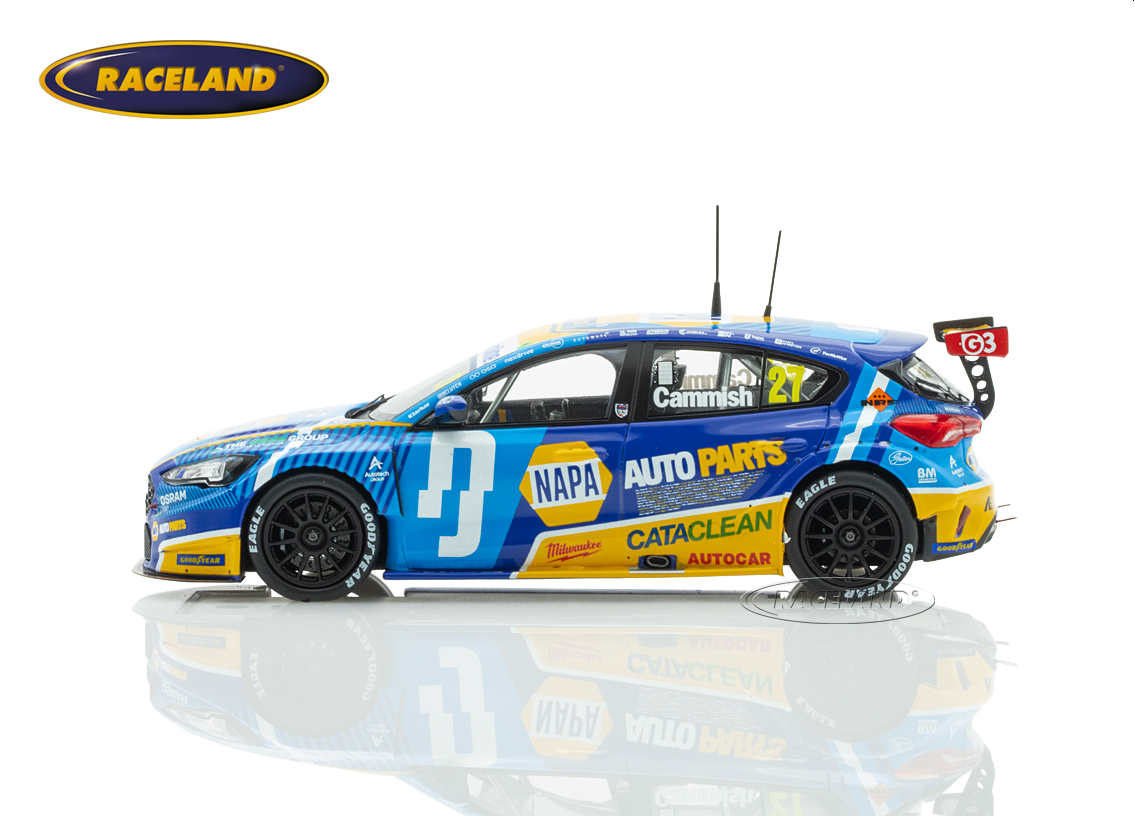 Ford Focus NAPA Racing UK BTCC Knockhill 2024