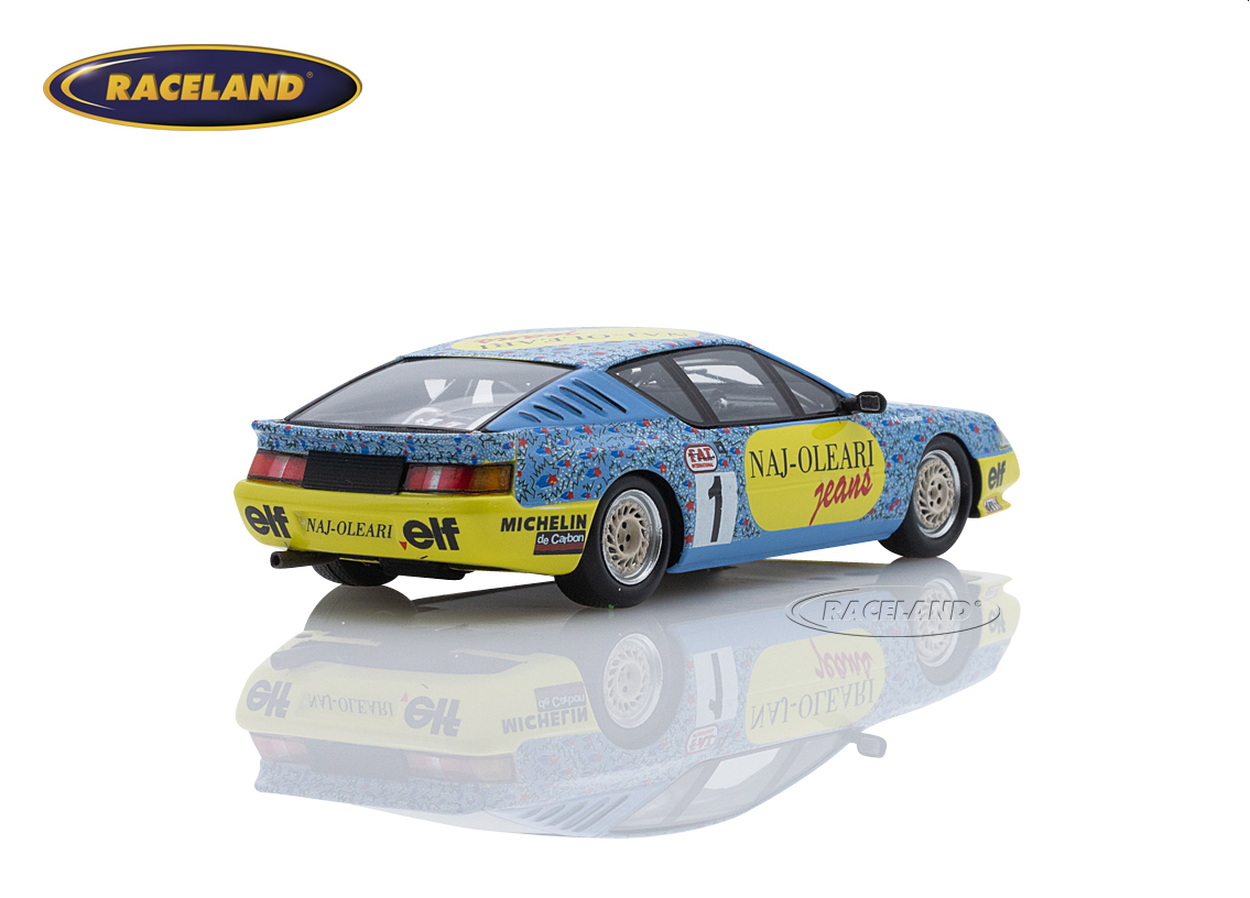 Renault Alpine V6 Turbo Naj-Oleari Jeans European Cup Champion 1987