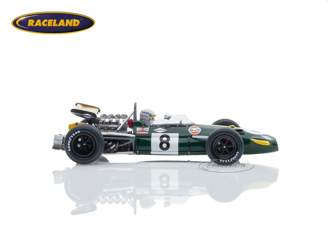 Brabham BT26A Cosworth V8 F1 MRD 3° Mexican GP 1969
