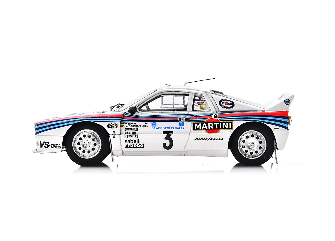 Lancia 037 Martini Racing winner Rallye Acropolis 1983