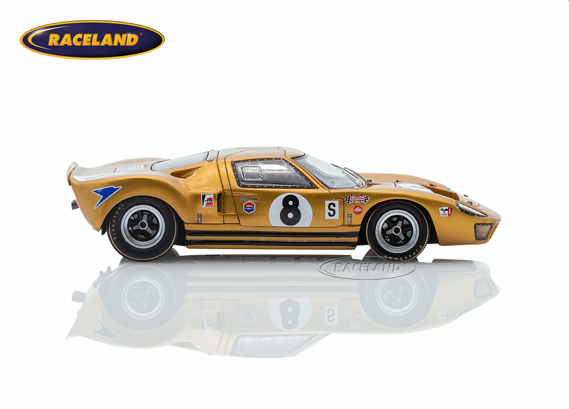Ford GT40 T.J. Drury BOAC Brands Hatch 6H 1968