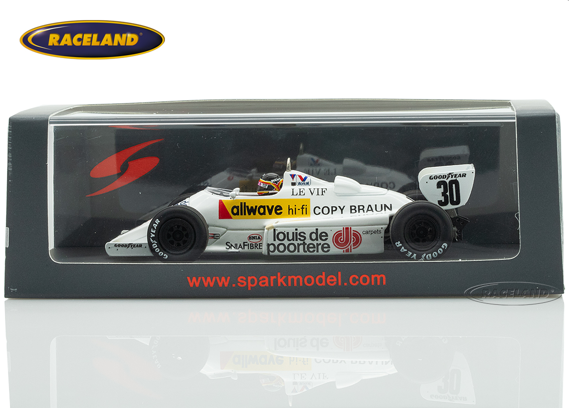 Arrows A6 Cosworth V8 F1 Arrows Racing Team 14° Dutch GP Zandvoort 1983