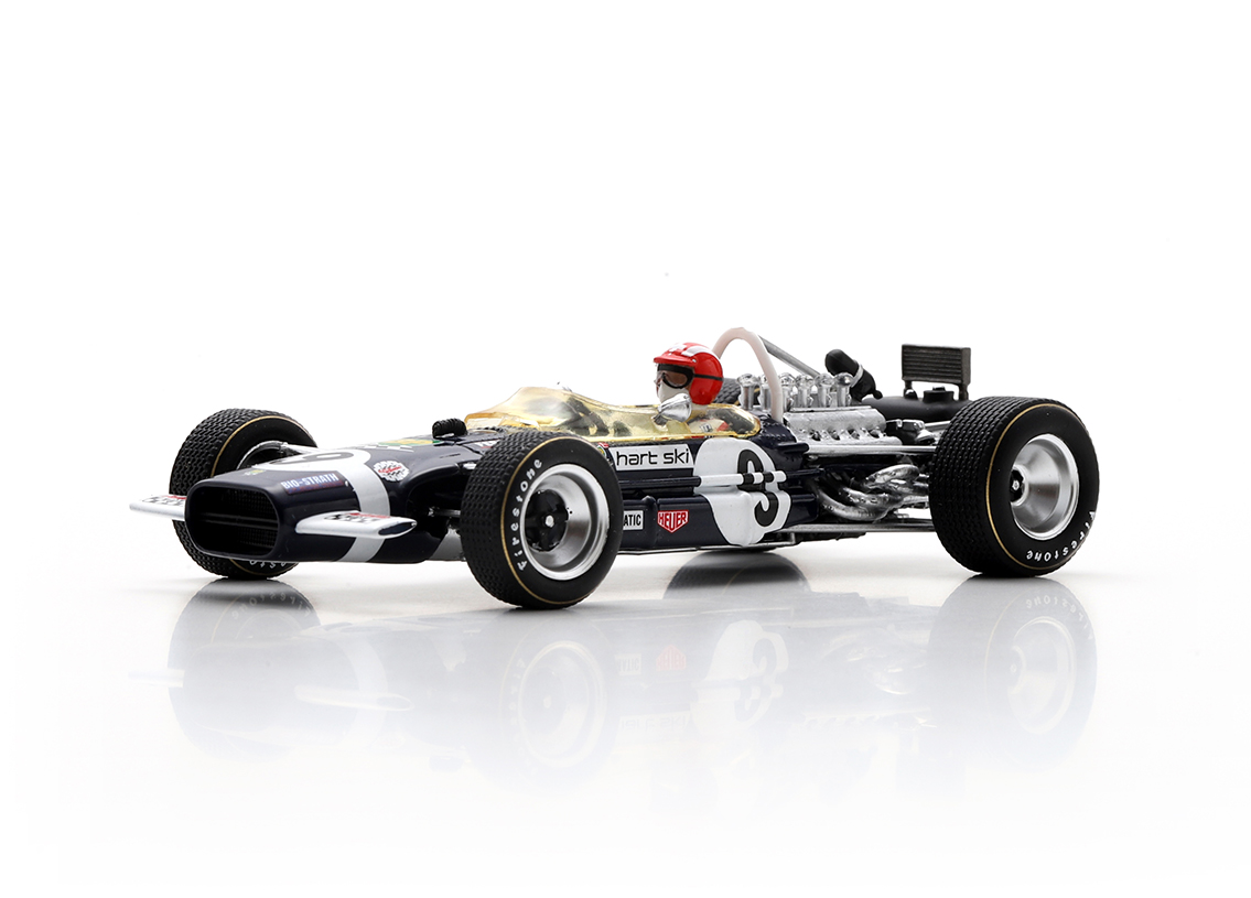Lotus 49B Cosworth V8 F1 Rob Walker 3° GP Monaco 1969