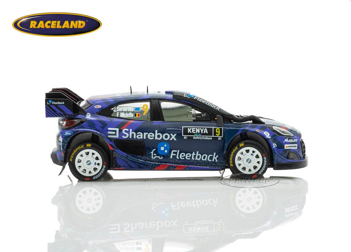 Ford Puma Rally1 M-Sport WRT 8° Safari Rallye 2025