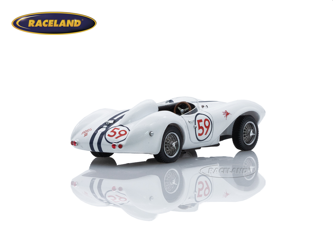 Aston Martin DB3S Joe Lubin Racing winner 6H Cotati Naval Air Strip 1957