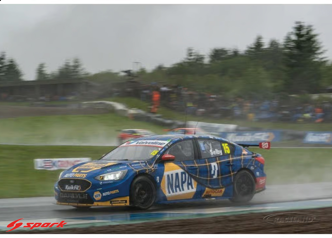 Ford Focus Titanium NAPA Racing UK Knockhill Race Against Dementia BTCC 26