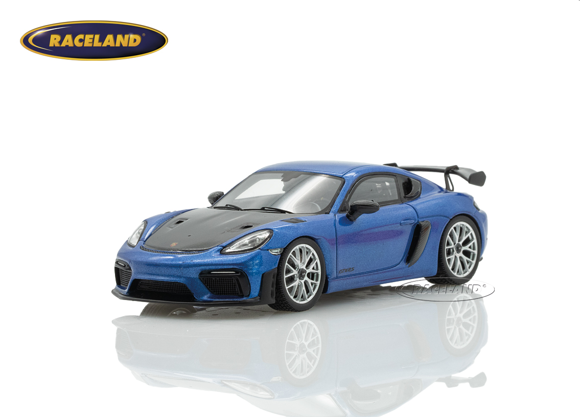 Porsche 718 Cayman GT4 RS 2023 - cobalt blue metallic with Weissach Package