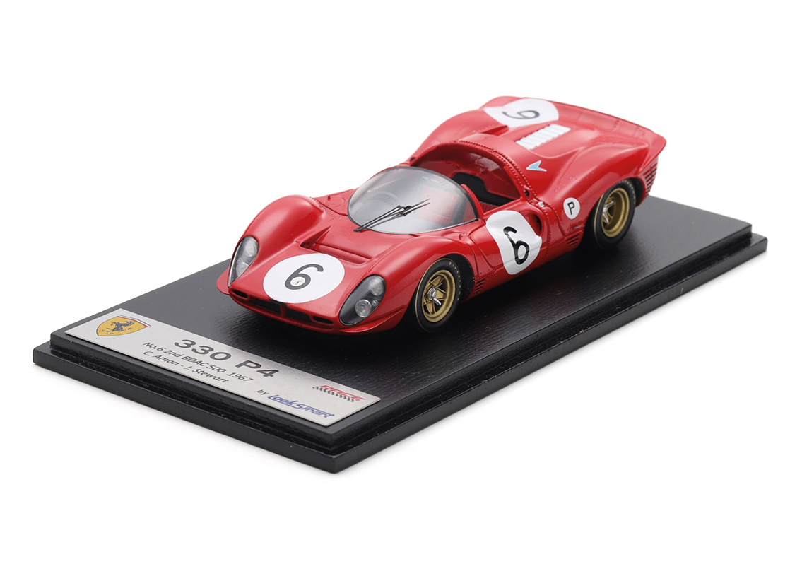 Ferrari 330 P4 Spyder S.p.A. SEFAC 2° BOAC 500 Brands Hatch 6H 1967