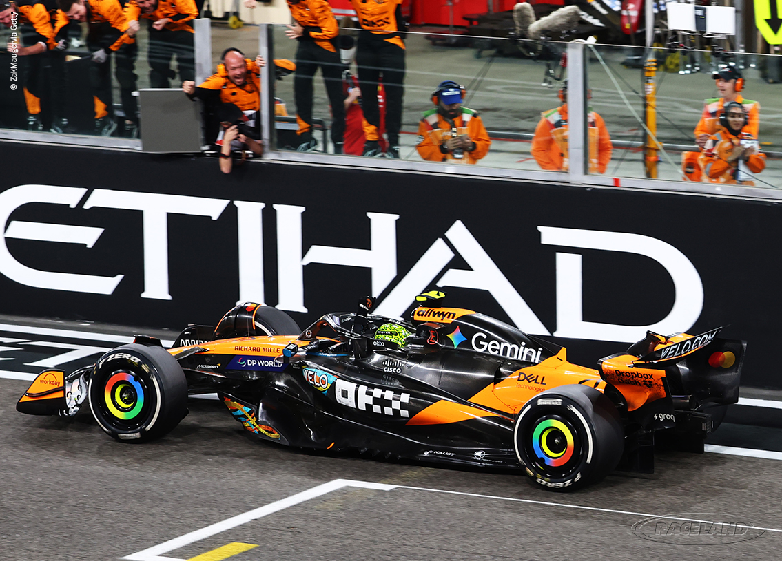 McLaren MCL39 Mercedes F1 3° Abu Dhabi GP World Champion 2025
