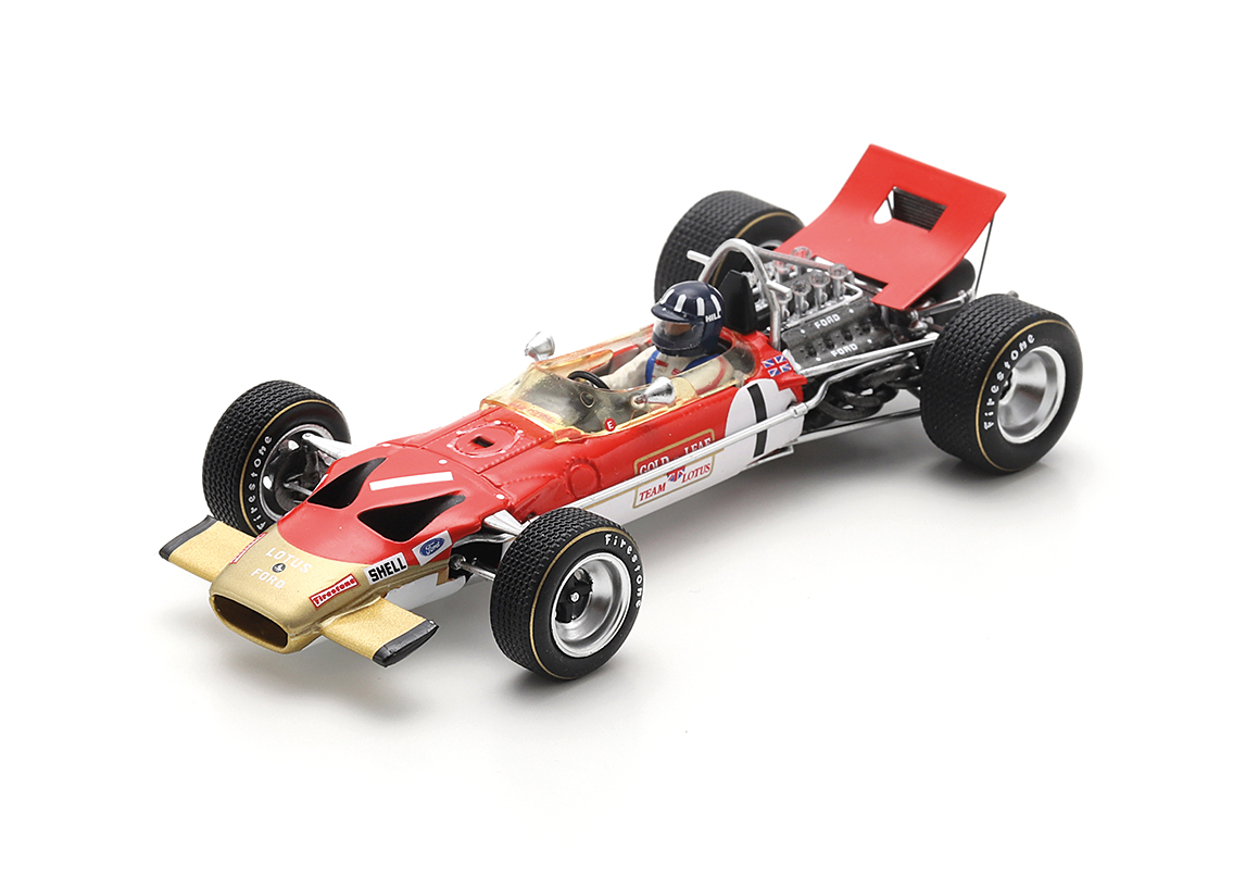 Lotus 49B Cosworth V8 F1 Gold Leaf winner Monaco GP 1969