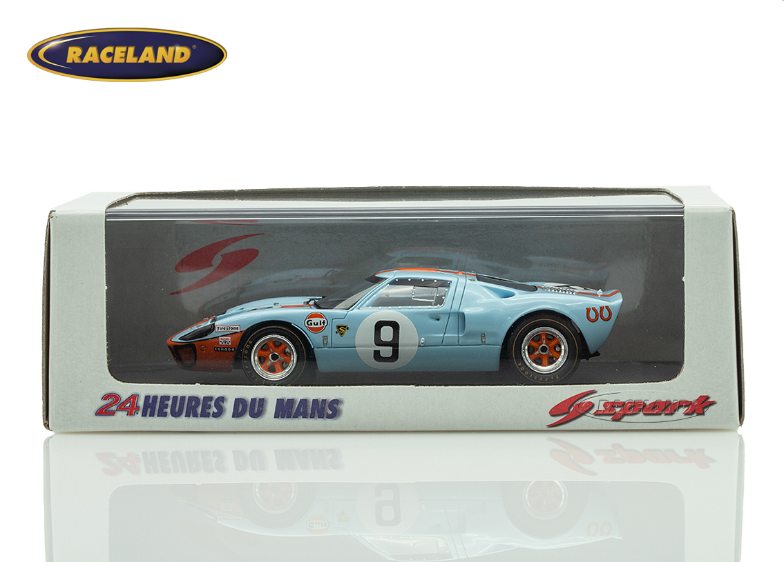 Ford GT 40 Gulf John Wyer winner Le Mans 1968