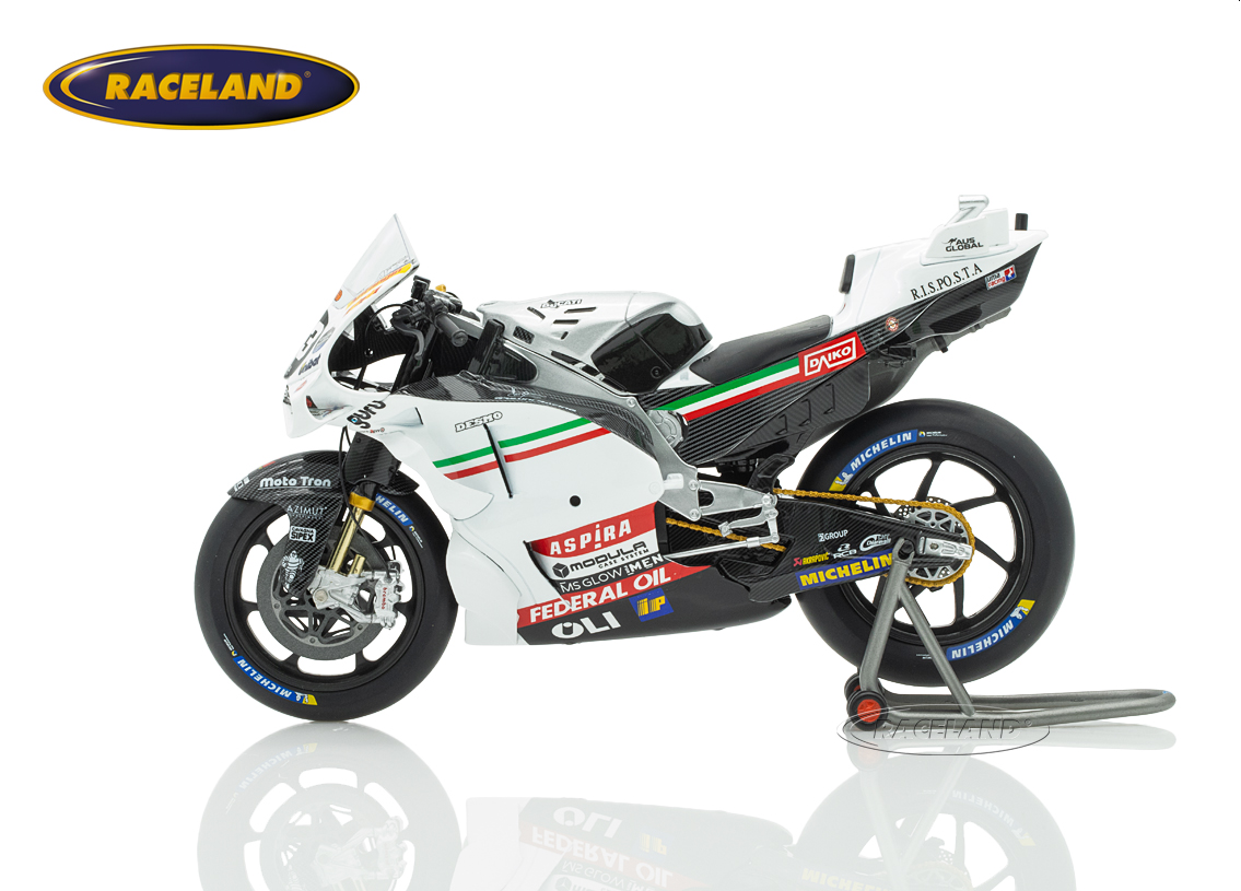 Ducati Desmosedici GP23 Gresini Retro Livery MotoGP San Marino 2024