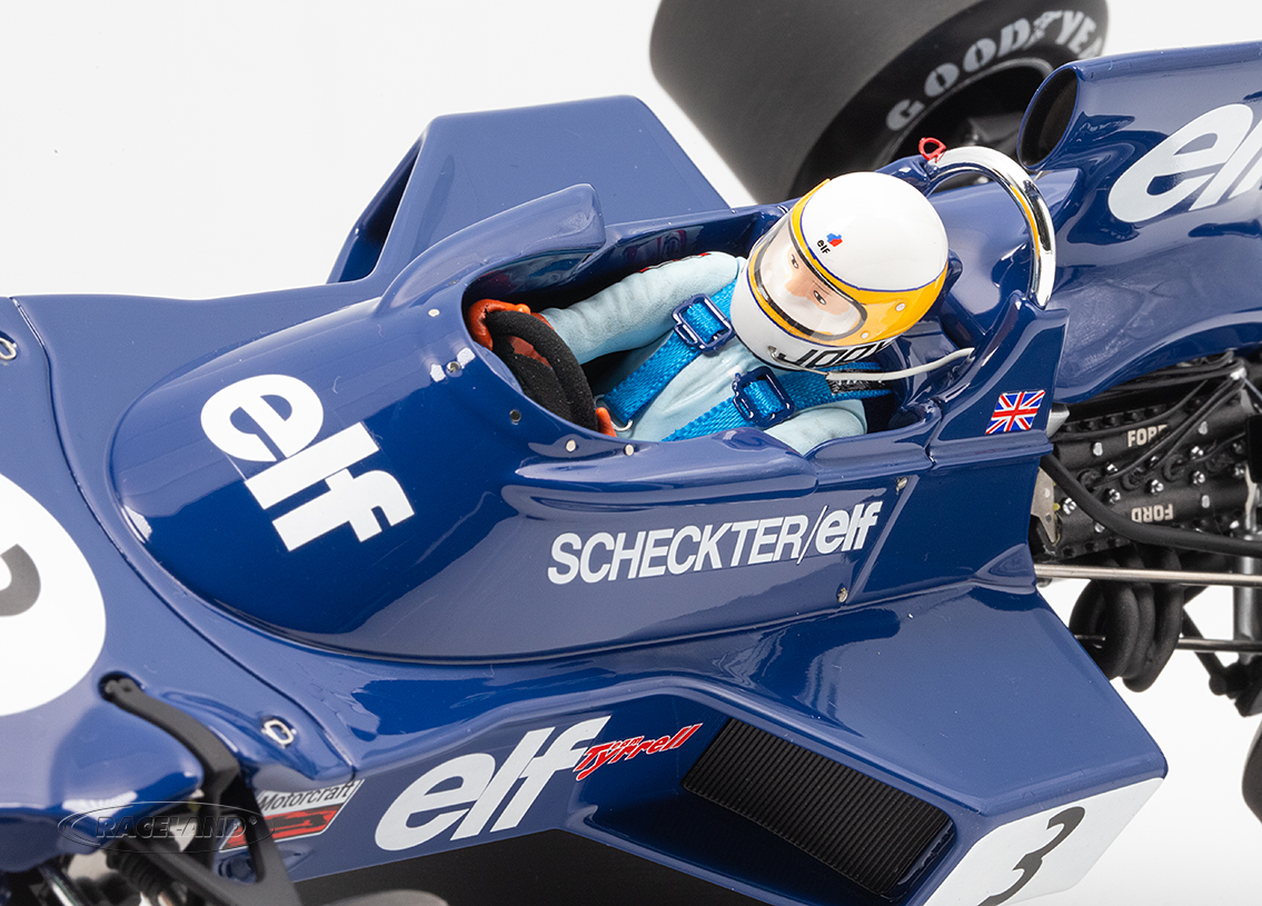 Tyrrell 007 Cosworth V8 F1 Elf Team winner Swedish GP Anderstorp 1974