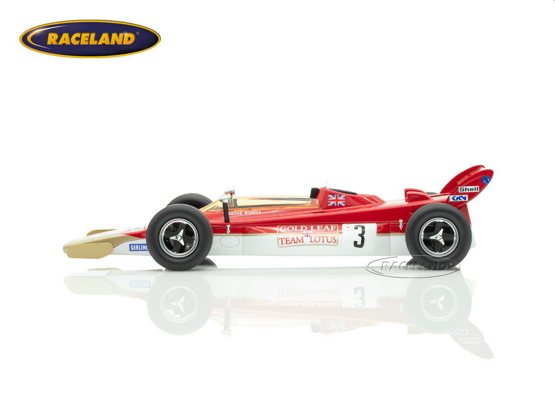 Lotus 56B F1 Gold Leaf Team Lotus British GP 1971