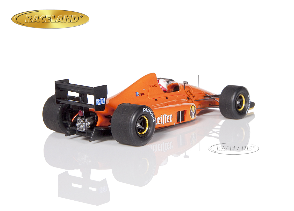 Eurobrun ER189 Judd F1 Jägermeister German GP Hockenheim 1989