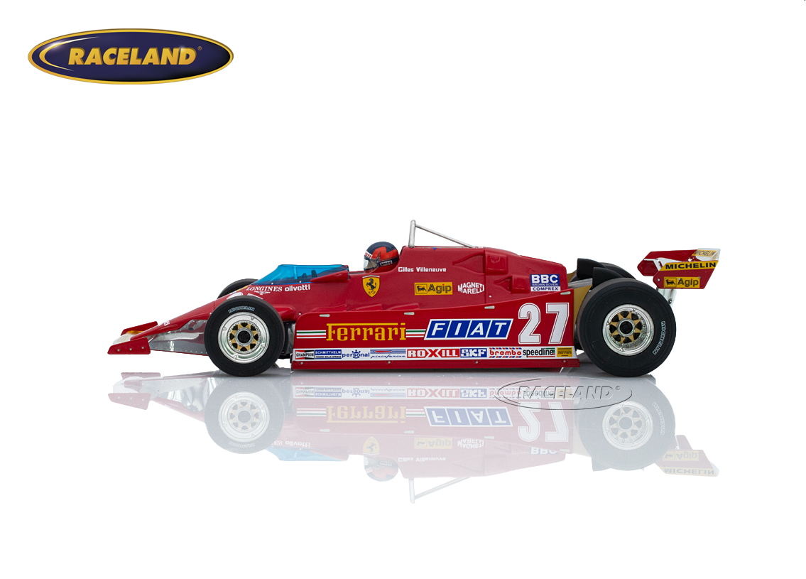 Comprex Ferrari Ferrari 126CX Comprex supercharger F1 practice GP USA West Long Beach ...