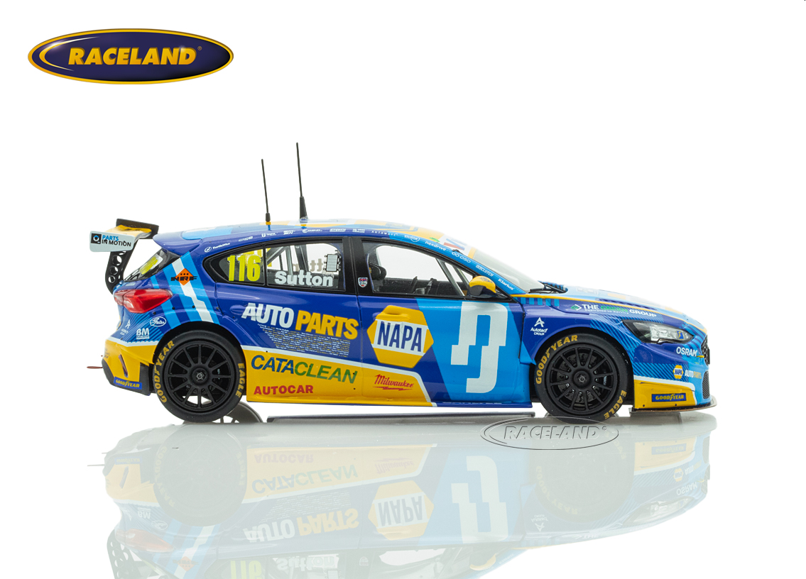 Ford Focus ST NAPA Racing UK BTCC Knockhill 2025