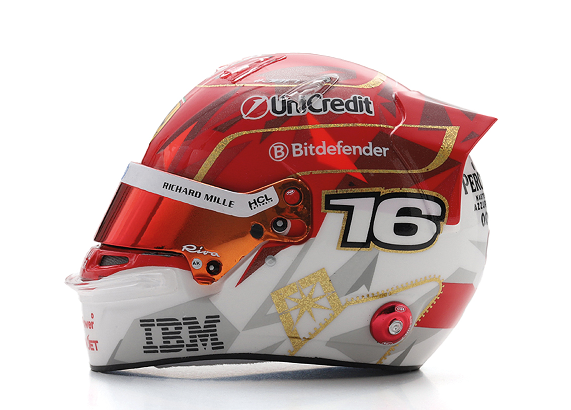 Helmet Scuderia Ferrari F1 Las Vegas GP 2025
