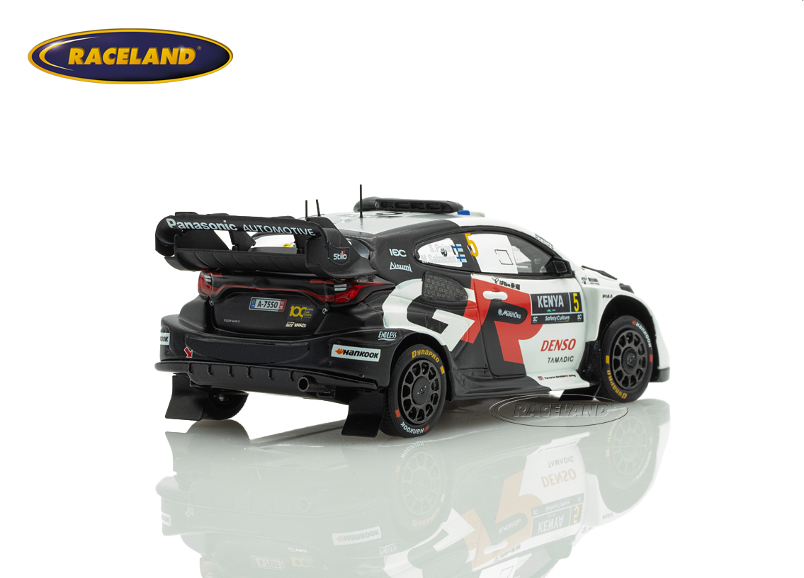 Toyota GR Yaris Rally1 Gazoo Racing WRT 4° Safari Rallye 2025