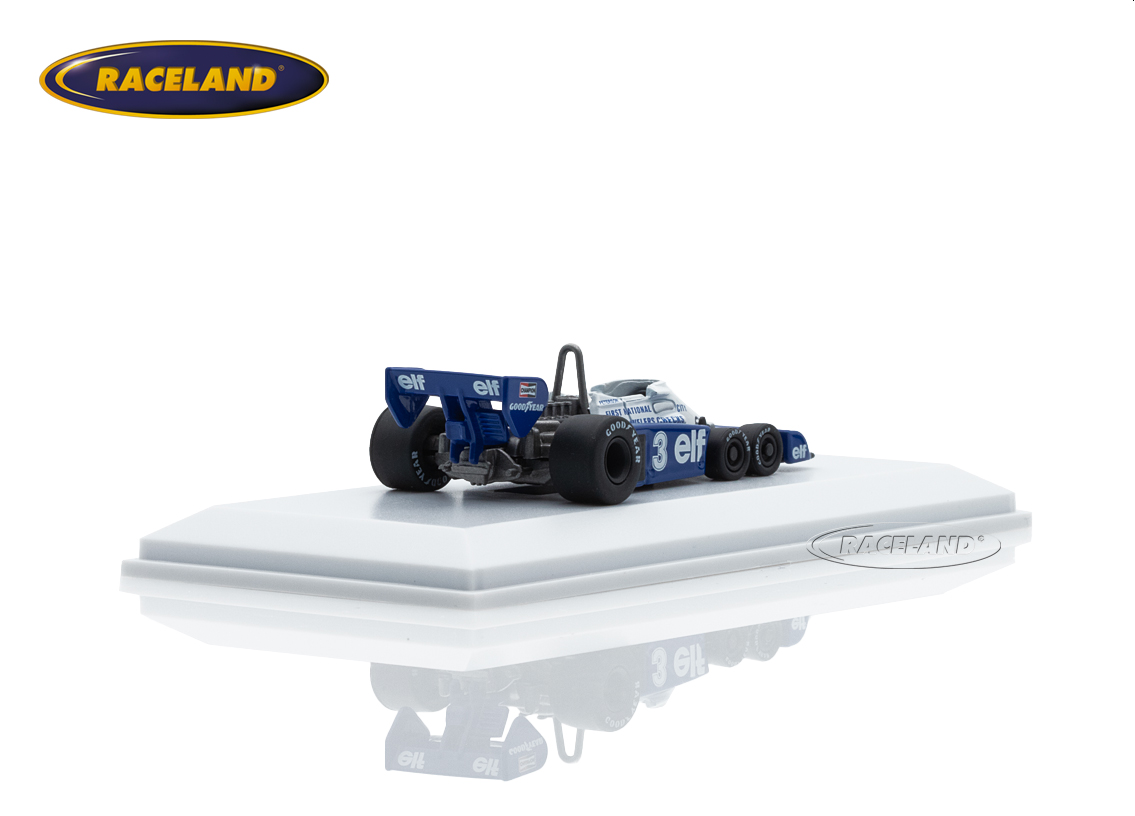 Tyrrell P34 Cosworth V8 F1 six wheel elf 1977