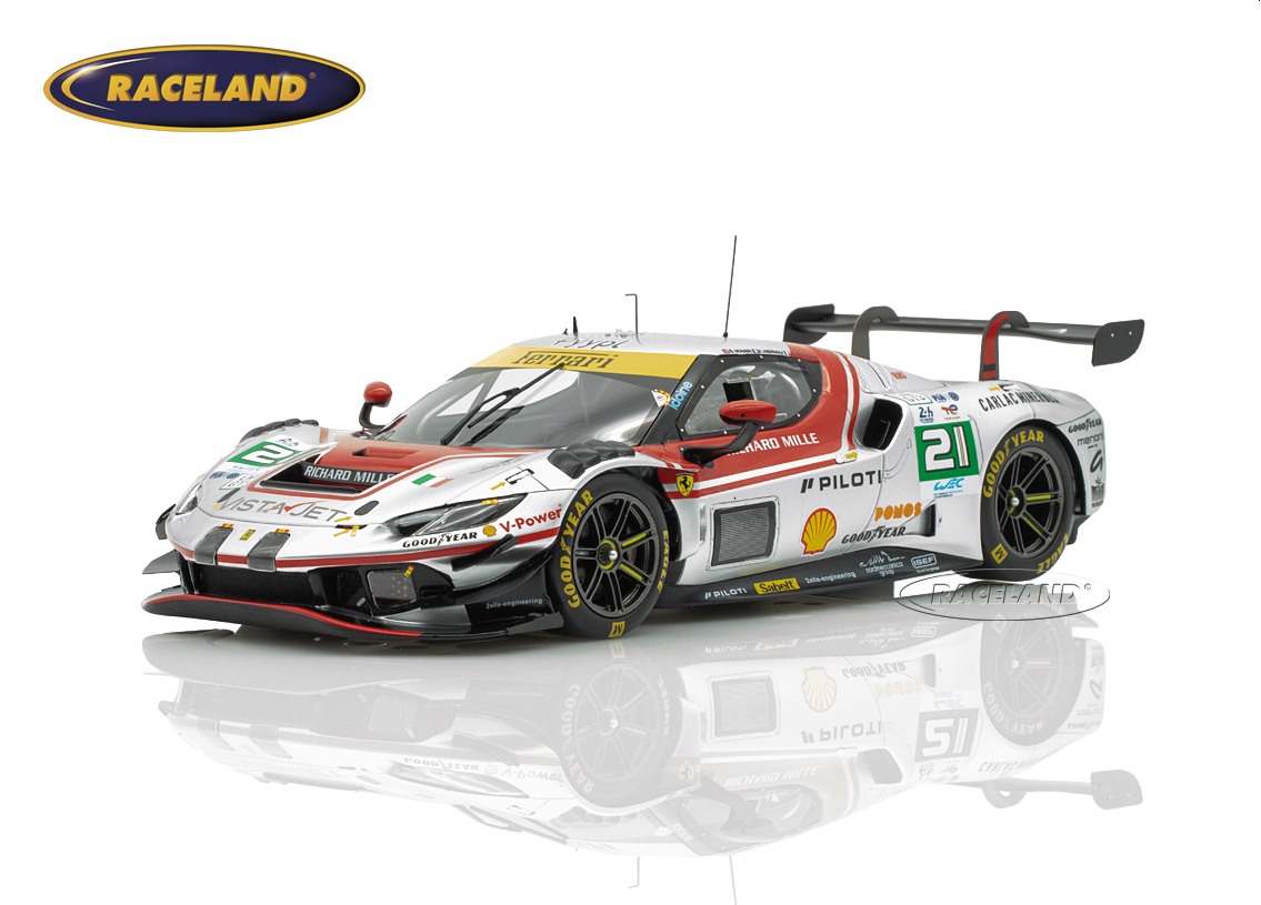 Ferrari 296 GT3 Vista AF Corse 34° Le Mans 2025 2° GT3