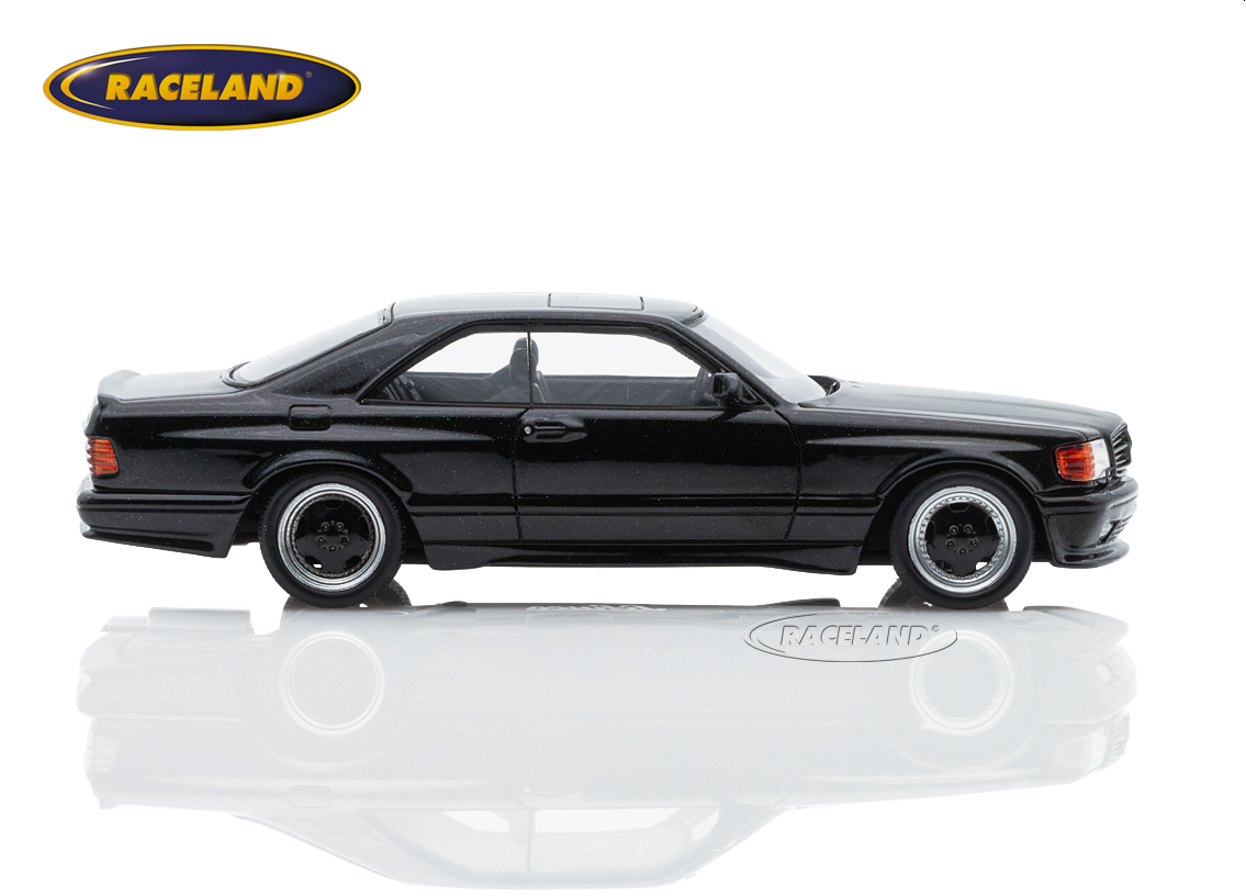 Mercedes-Benz 560 SEC AMG wide body 1989 - black